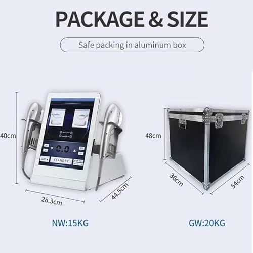 Smart HIFU Beauty Device with 7 Exchangeable Tips,Face Lifting Body Shape Treatment Machine,Collagen Booster,Targets Jawline,Wrinkles Cellulite,Home & Salon Use