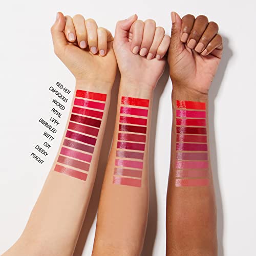Maybelline New York Lip Colour, Smudge-free, Long Lasting up to 16h, Liquid Lipstick, Shine Finish, SuperStay Vinyl Ink, 35 Cheeky