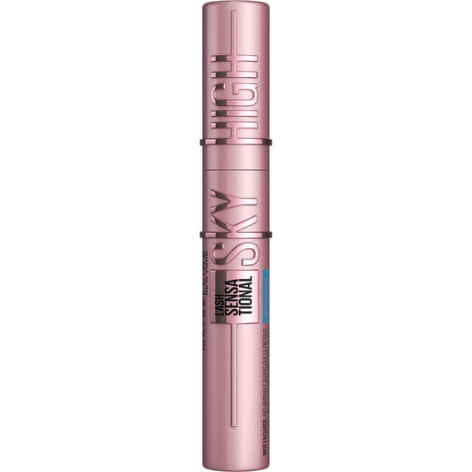 Maybelline Mascara, Lash Sensational Sky High Volumizing & Thickening, Eyelash Lengthening, Flake-Free Formula, Washable Mascara Infused with Bamboo Extract, Colour: Brown