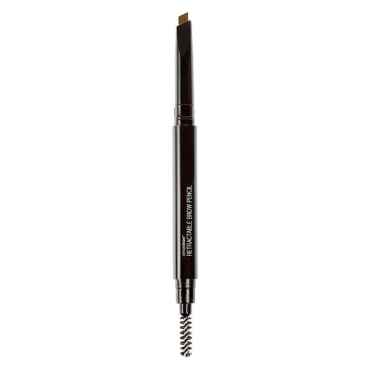 Wet n Wild, Ultimate Brow Retractable Pencil, Triangular and Ultra-precise Pencil Point, Pigmented Color that Perfectly Defines and Shapes Brows, Medium Brown