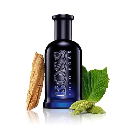 BOSS Bottled Night - Eau de Toilette for Him - Woody Fragrance with Notes of Birch Leaf, Cardamom and Musk - Medium Longevity - 200ml