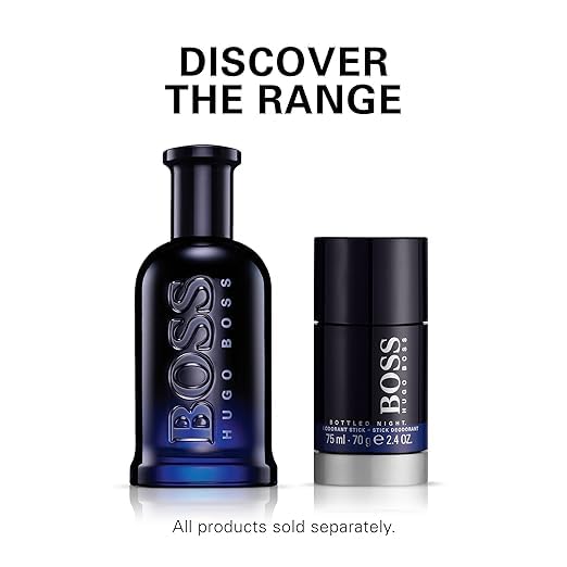 BOSS Bottled Night - Eau de Toilette for Him - Woody Fragrance with Notes of Birch Leaf, Cardamom and Musk - Medium Longevity - 200ml