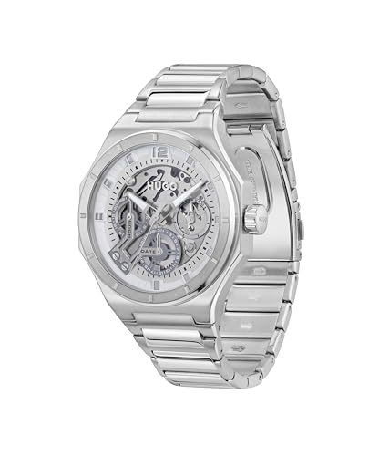 HUGO #Grail Skeleton Multifunction Quartz Watch