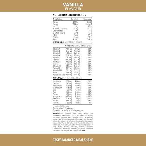 SlimFast Ready To Drink Vanilla Shake – 6×325 ml | TRYTLION