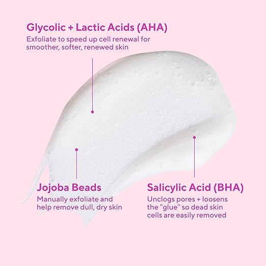 Murad AHA/BHA Exfoliating Cleanser, Hydration Exfoliating and Moisturising with Salicylic