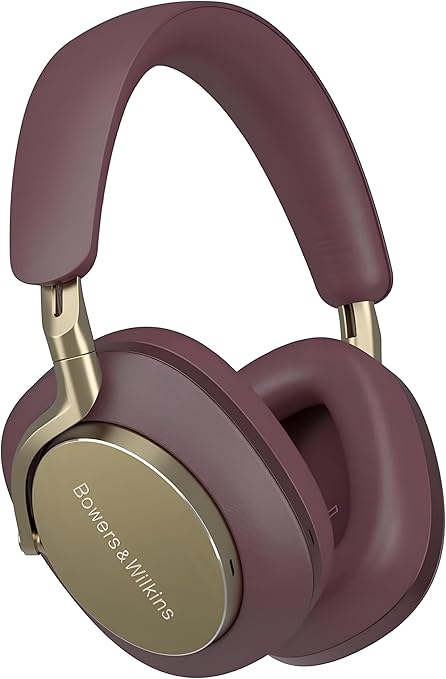 Bowers & Wilkins PX8 Flagship Noise Cancelling Wireless Over-Ear Headphones – Royal Burgundy