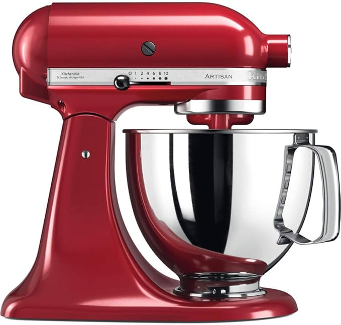 KitchenAid 4.8 Litre Artisan Stand Mixer 5KSM125 – Empire Red