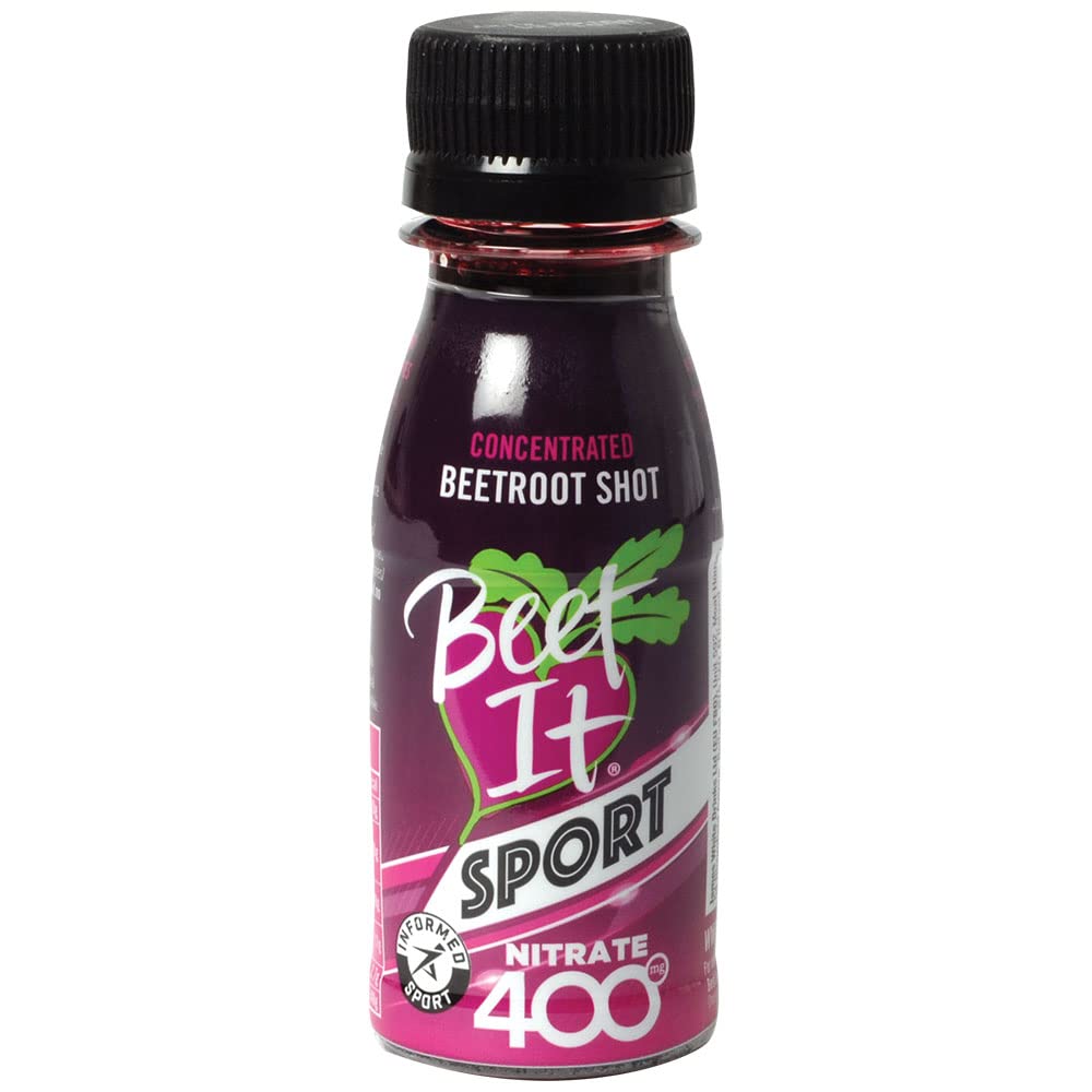 Beet It Sport Nitrate 400 - High Nitrate shots - Concentrated Beetroot Juice (15 x 70ml) Boost Nitric Oxide and Athletic Endurance Performance
