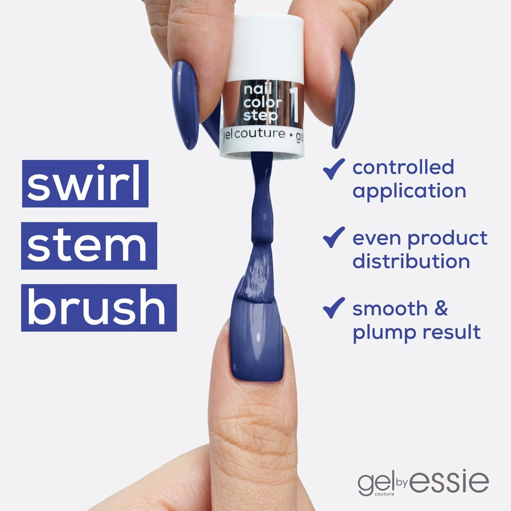 Essie Gel Couture Nail Polish, Lasts Up To 15 Days, Flex.e Gel Technology, No Chipping, Glass-Like Shine, Vegan Formula, 40 Fairy Tailor, 13.5 ml