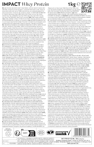 MyProtein Impact Whey Protein 1 kg – Chocolate Smooth | TRYTLION