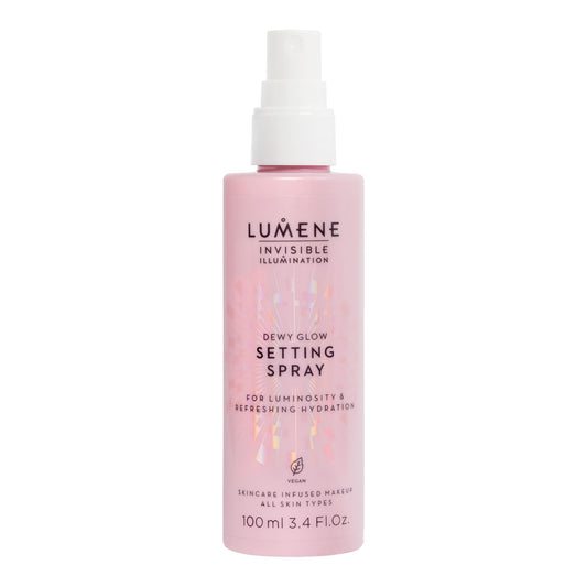 LUMENE Invisible Illumination Dewy Glow Setting Spray, Vegan 100ml