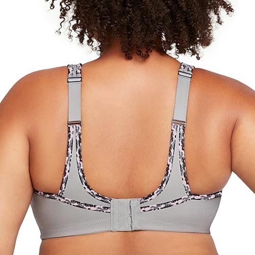 Glamorise Full Figure Plus Size No-Bounce Camisole Sports Bra Wirefree #1066