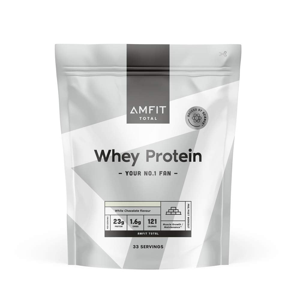 Amfit Whey Protein 1 kg – White Chocolate | TRYTLION