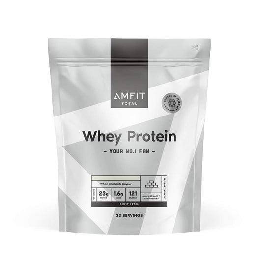 Amfit Whey Protein 1 kg – White Chocolate | TRYTLION