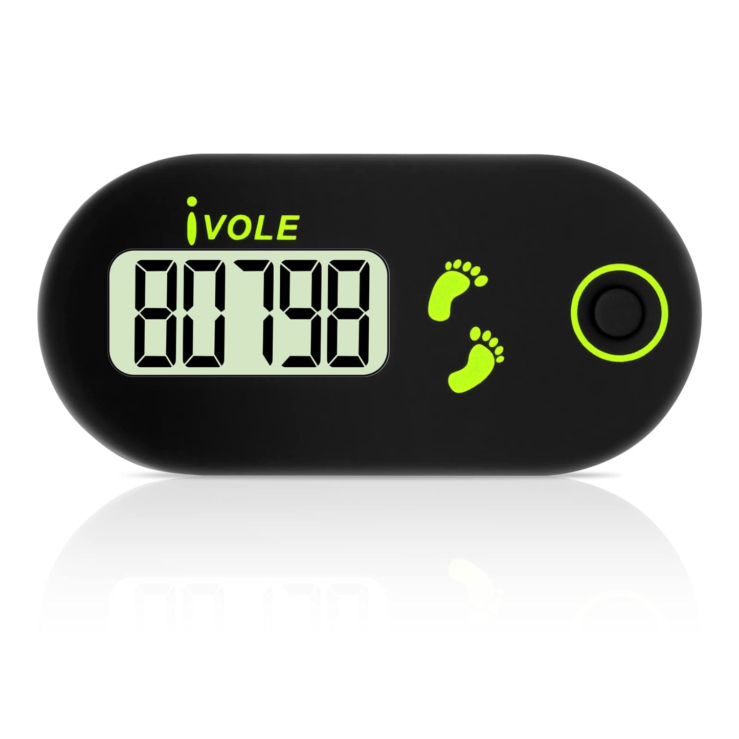 Flintronic Mini 3D Walking Pedometer – Portable Clip Tracker