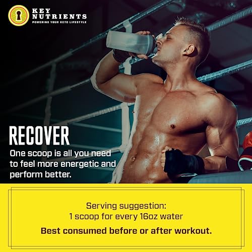 Key Nutrients Electrolytes Powder - Multivitamin & Minerals Electrolytes Powder - 90 Servings of Refreshing Lemonade - Hydration Powder - Supercharged Rehydration Sachets with 16 Vitamins & Minerals