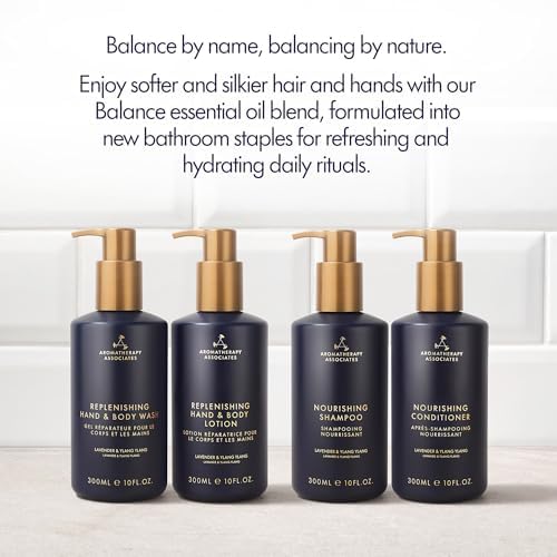 Aromatherapy Associates Replenishing Bathroom Kit - Hand And Body Wash And Lotion Duo Set
