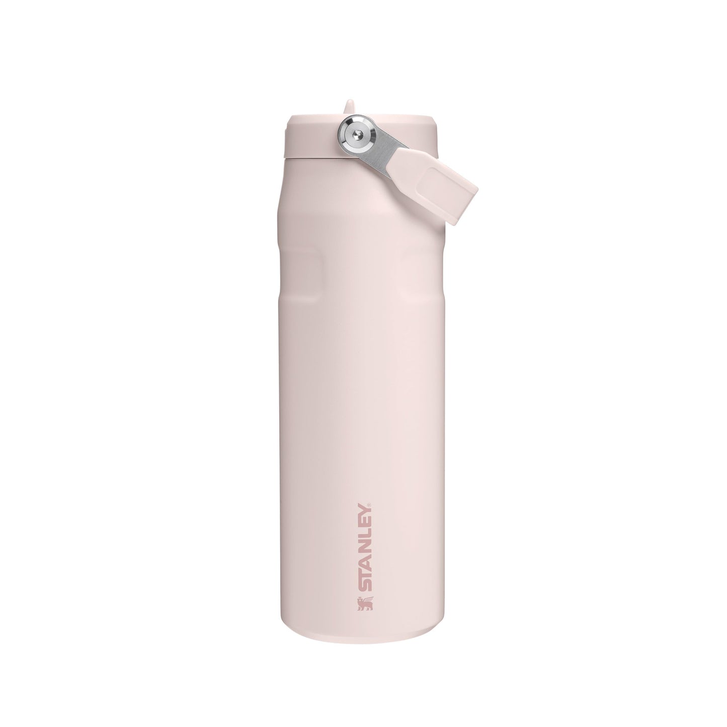 Stanley Flip Straw 2.0 Sports Water Bottle With Straw 0.7L - 10 Hours Cold - 2 Days Iced - Stainless Steel - BPA Free - Leak Resistant - Fits in Cup Holder - Dishwasher Safe - Rose Quartz