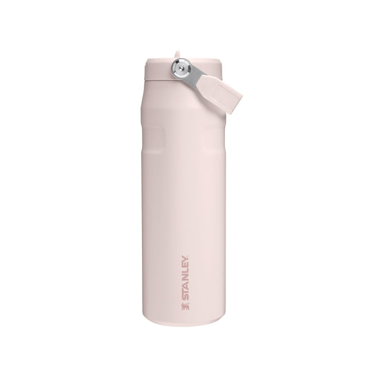 Stanley Flip Straw 2.0 Sports Water Bottle With Straw 0.7L - 10 Hours Cold - 2 Days Iced - Stainless Steel - BPA Free - Leak Resistant - Fits in Cup Holder - Dishwasher Safe - Rose Quartz