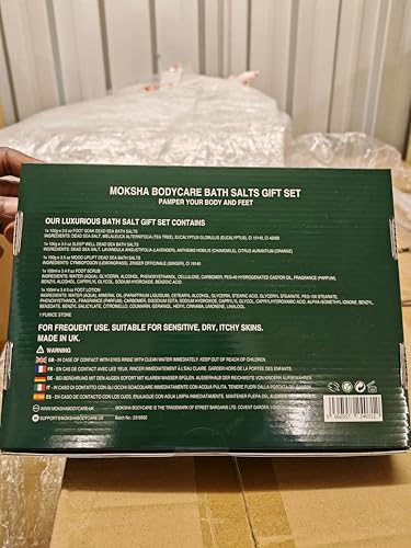 Foot Gift Sets for Women - [Made in UK] Foot Spa Sets for Women Gifts with Aromatherapy Foot Soak, Foot Scrub, Foot Lotion, Foot Spa Pamper Kit for Women, Birthday Gifts for Mum, Her, Friends, Wife