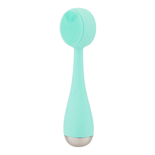 PMD Clean - Smart Facial Cleansing Device with Silicone Brush & Anti-Aging Massager - Waterproof - SonicGlow Vibration Technology - Clear Pores and Blackheads - Lift, Firm, and Tone Skin