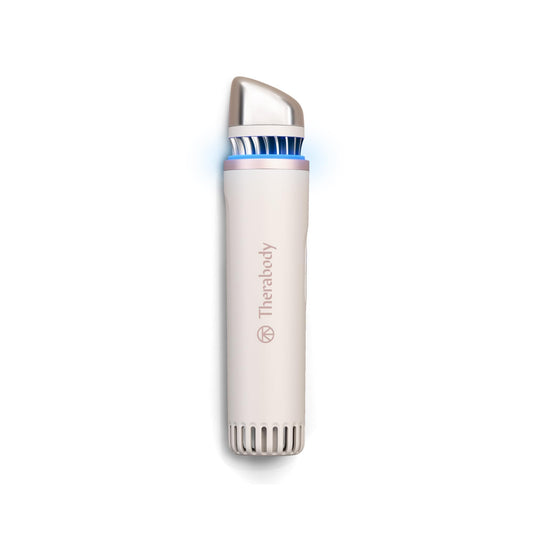 TheraFace Depuffing Wand – Cold and Heat Skincare Treatment to depuff and Glow (White)