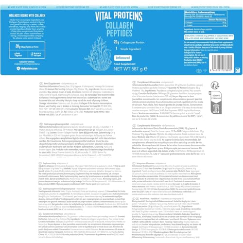 Vital Proteins Collagen Peptides Powder 587 g – Type I & III | TRYTLION