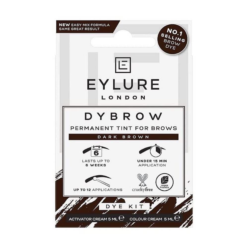 Eylure Dybrow Permanent Tint Kit – Dark Brown | TRYTLION