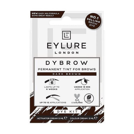 Eylure Dybrow Permanent Tint Kit – Dark Brown | TRYTLION