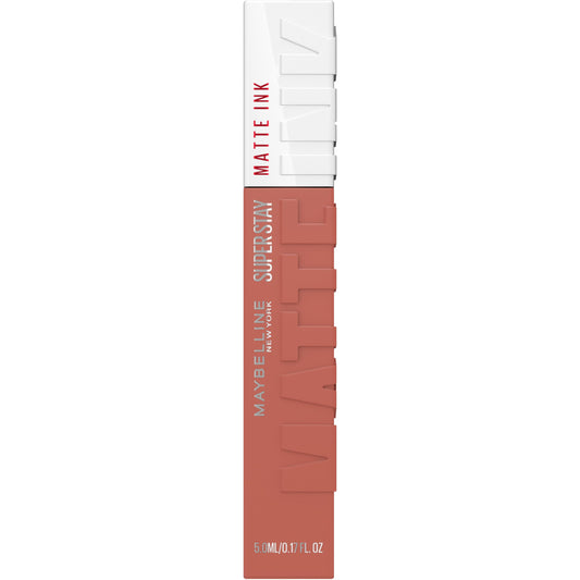 Maybelline Superstay Matte Ink Longlasting Liquid, Nude Lipstick, Up to 12 Hour Wear, Non Drying, 65 Seductress