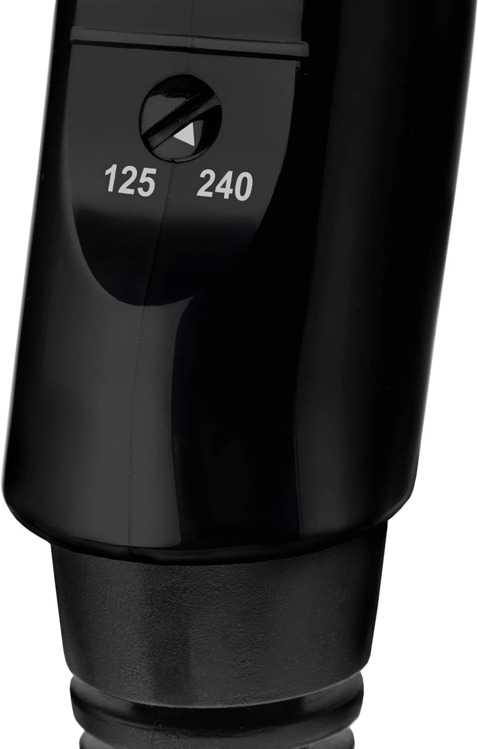 BaByliss Travel Folding Hair Dryer - Lightweight and Powerful 2000W Blow Dryer, Dual Voltage, Worldwide Use, 2 Heat/Speed Settings, Black/Orange, 5334U