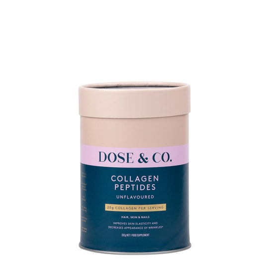 Dose & Co Pure Collagen Peptides, Unflavoured - 283g Powder Supplement