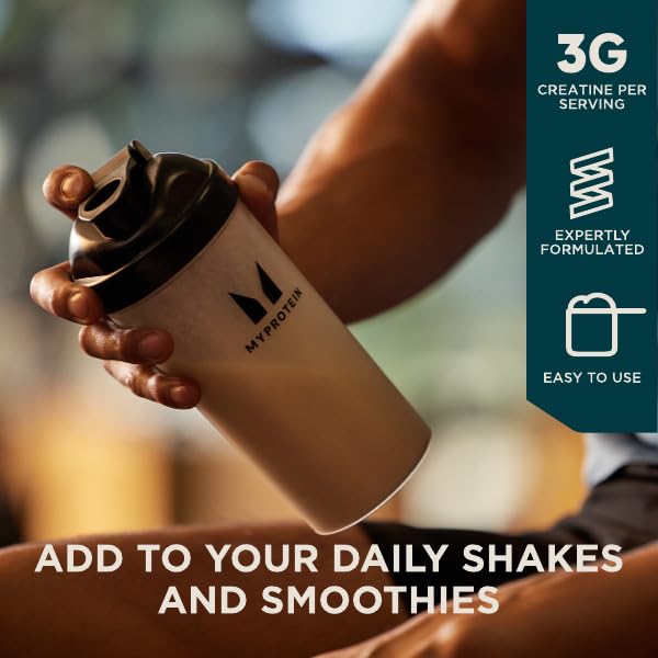 Myprotein Creatine Monohydrate Powder - 250g (83 x 3g Servings) - Pure Unflavoured - Scientifically Proven to Help Increase Power and Physical Performance