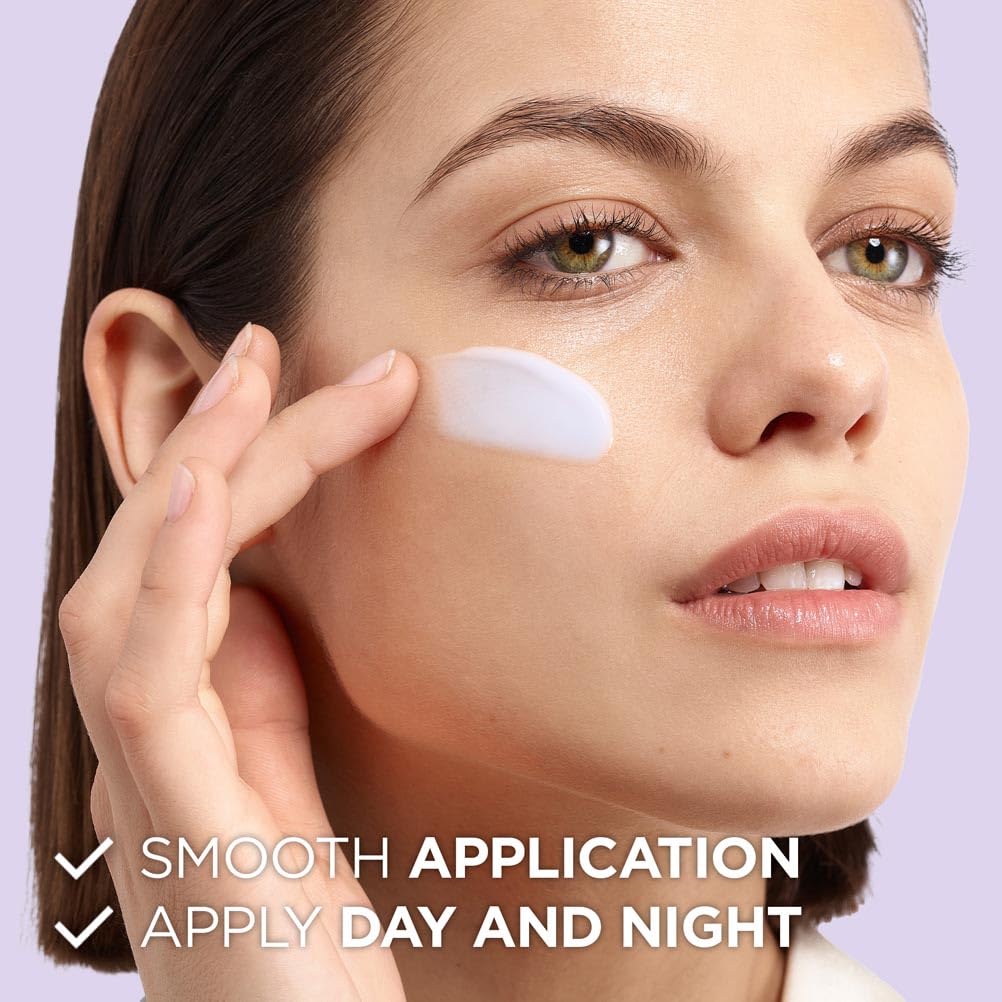 L’Oréal Paris Revitalift Filler Replumping Anti-Ageing Night Cream, Smooth Wrinkles, Moisturise, and Replumps Skin with Micro and Micro-Epidermic Hyaluronic Acid, 50ml