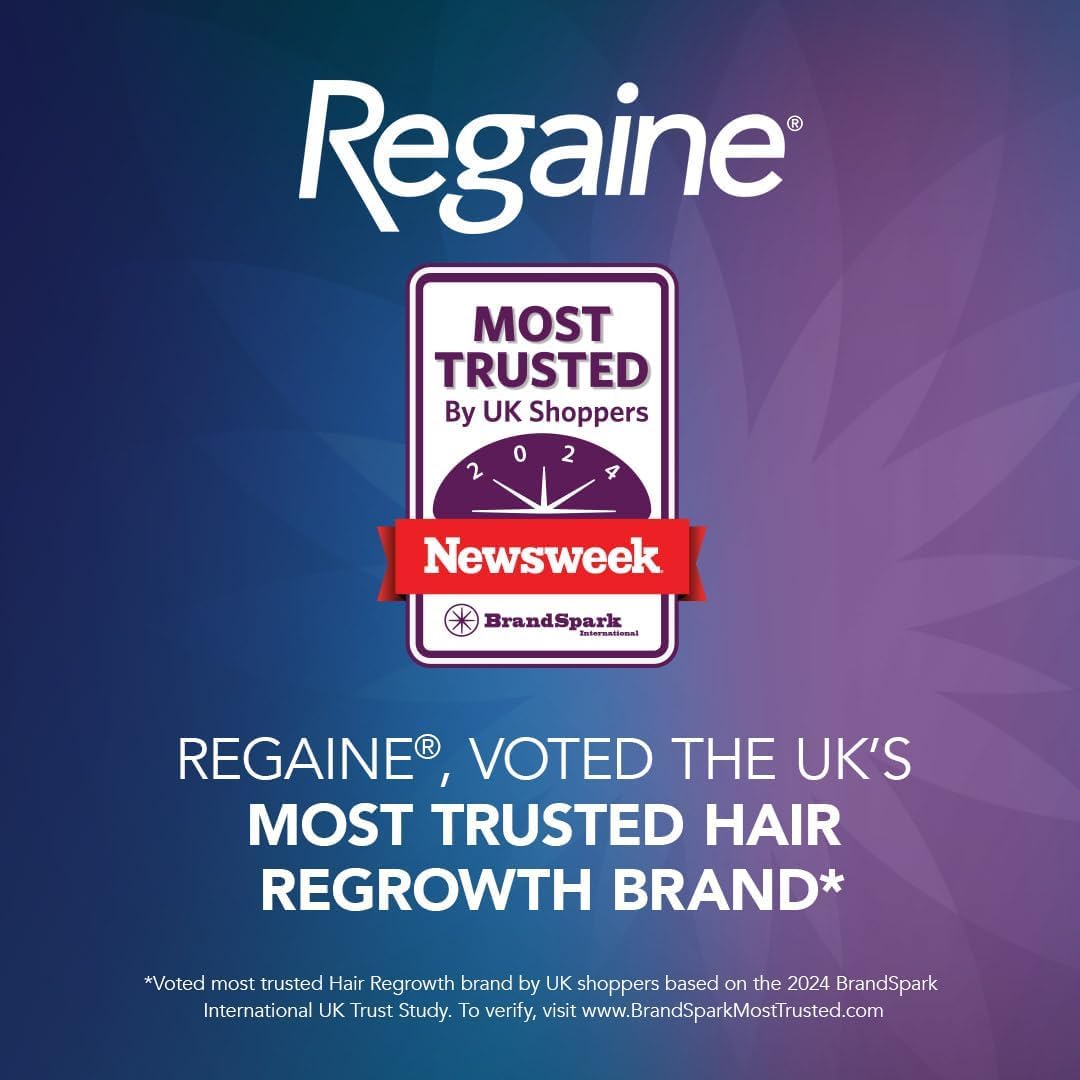 Regaine for Women 5% Minoxidil Extra Strength Scalp Foam for Hair Regrowth (2x 73ml), Scientifically Proven to Help Stop and Reverse Hereditary Female Hair Loss, Revitalise Hair Follicles