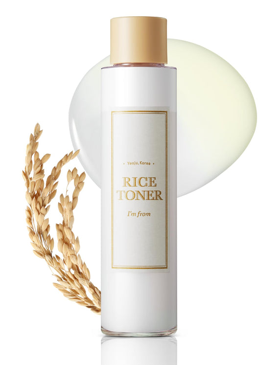 I'm From Rice Toner – 77.78% Rice Extract – Hydrating Glow Essence with Niacinamide (150ml)