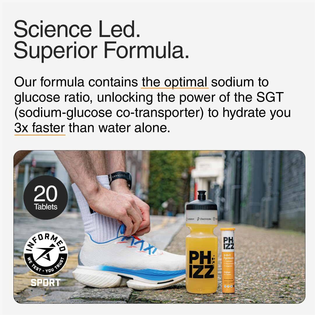 Phizz Electrolytes & Multivitamin Hydration Tablets – Mixed Berry | TRYTLION