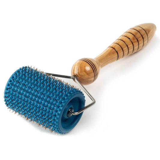 Dr. Lyapko Universal Massage Roller, Width/Diameter 72/51 mm, Anti-Stress Universal Roller Massage Roller for the Whole Body, Relieves Muscle Tension, Promotes Relaxation (Light Blue)
