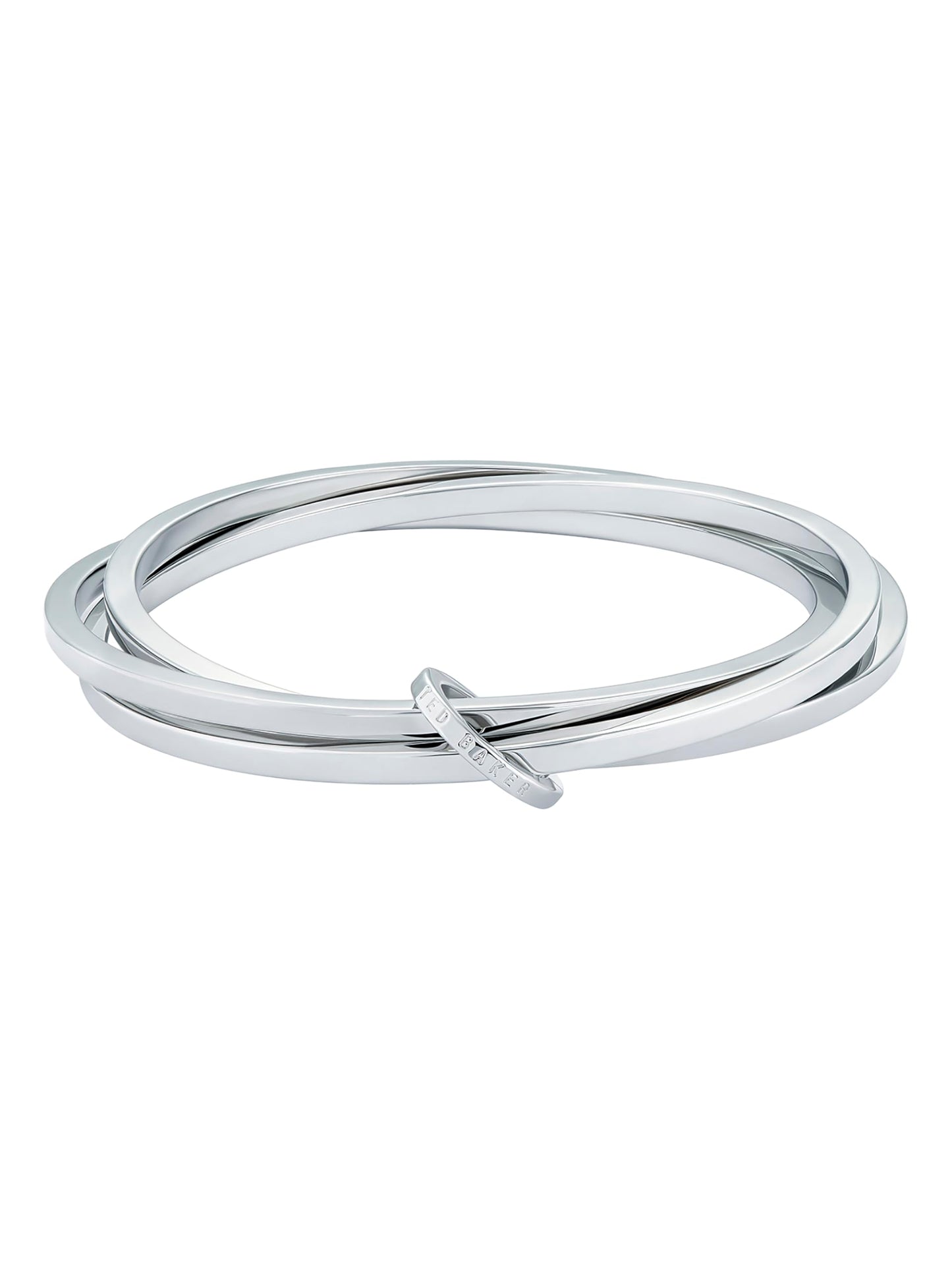 Ted Baker Huulia Multi Hoop Bangle Bracelet For Women (Silver)