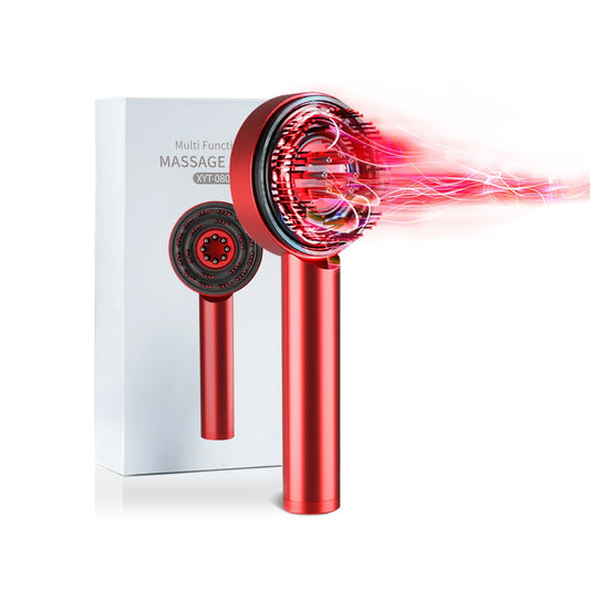 Electric Scalp Massager with Red Light Therapy Hair,3-in-1 Multi-Function Scalp Massager Hair Growth,Cordless & Portable,Electric Hair Brushes for Home Use