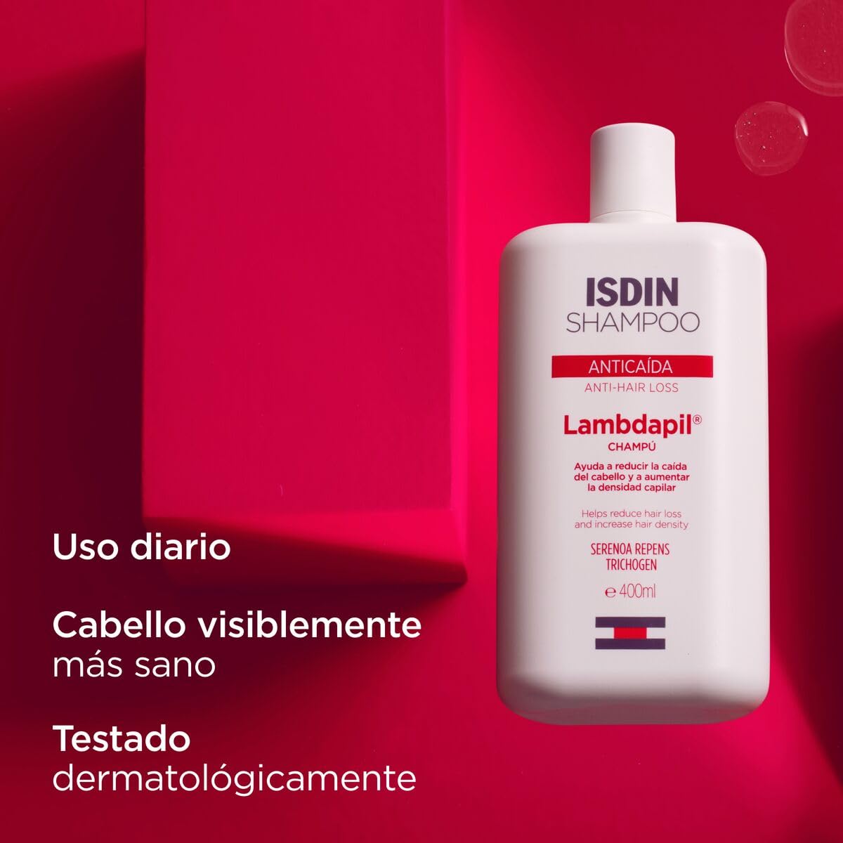 ISDIN Lambdapil Anti-Hair Loss Shampoo (200ml) | Helps reduce excessive hair loss and stimulate follicle growth