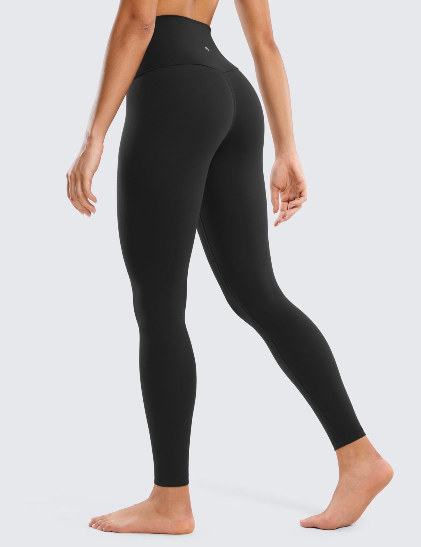CRZ YOGA Women's Butterluxe Yoga Leggings 28'' - High Waisted Workout Gym Leggings Buttery Soft Yoga Pants Black 14