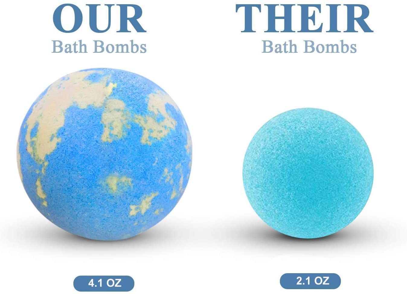 OFUN Bath Bombs & Scented Candles Gift Set, Large Bombs for Women Gifts, Spa Gift Idea for Girls, Friends, Kids Girlfriends Mum Mother's Day Birthday | 5 Bubble Balls & 4 Organic Soy Candles
