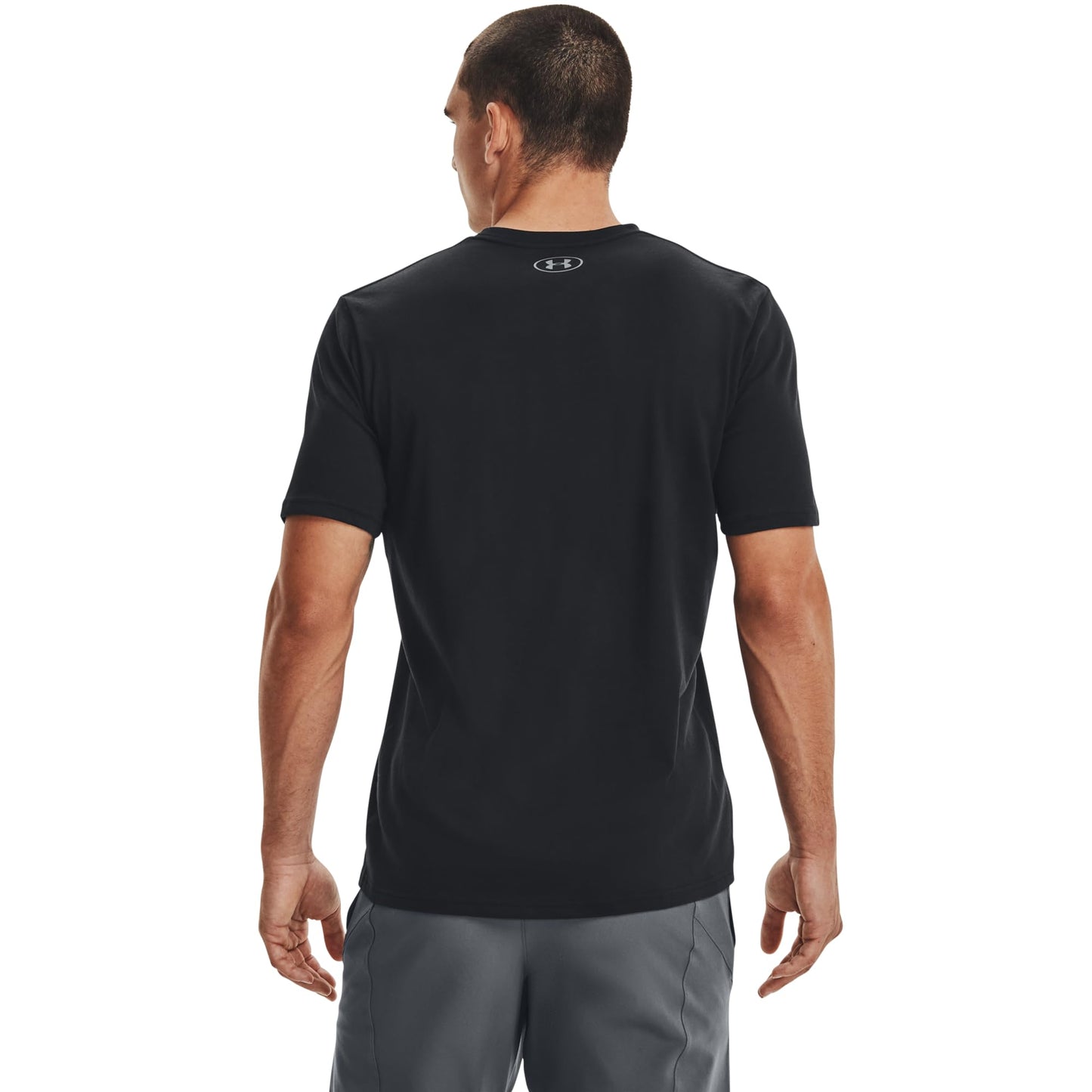 Under Armour Men UA TEAM ISSUE WORDMARK, T Shirt for Men with Graphic Design, Loose-Fit Sport and Fitness Clothing
