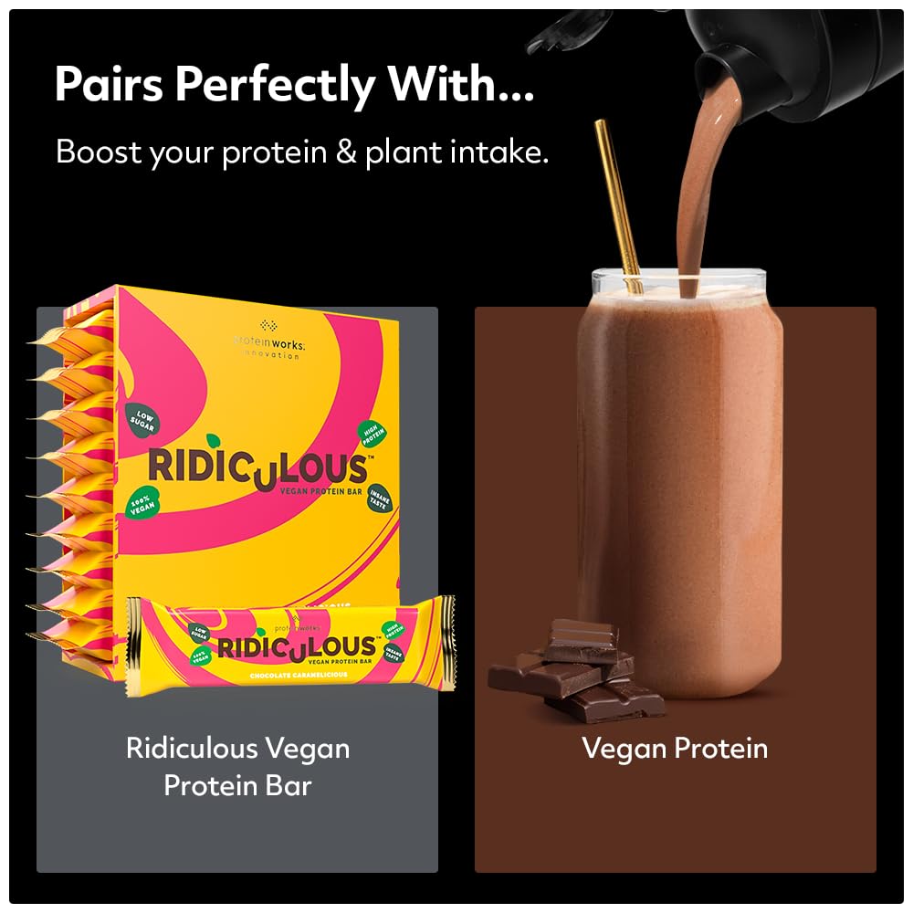 Protein Works Vegan Protein Chocolate Silk 1 kg | TRYTLION