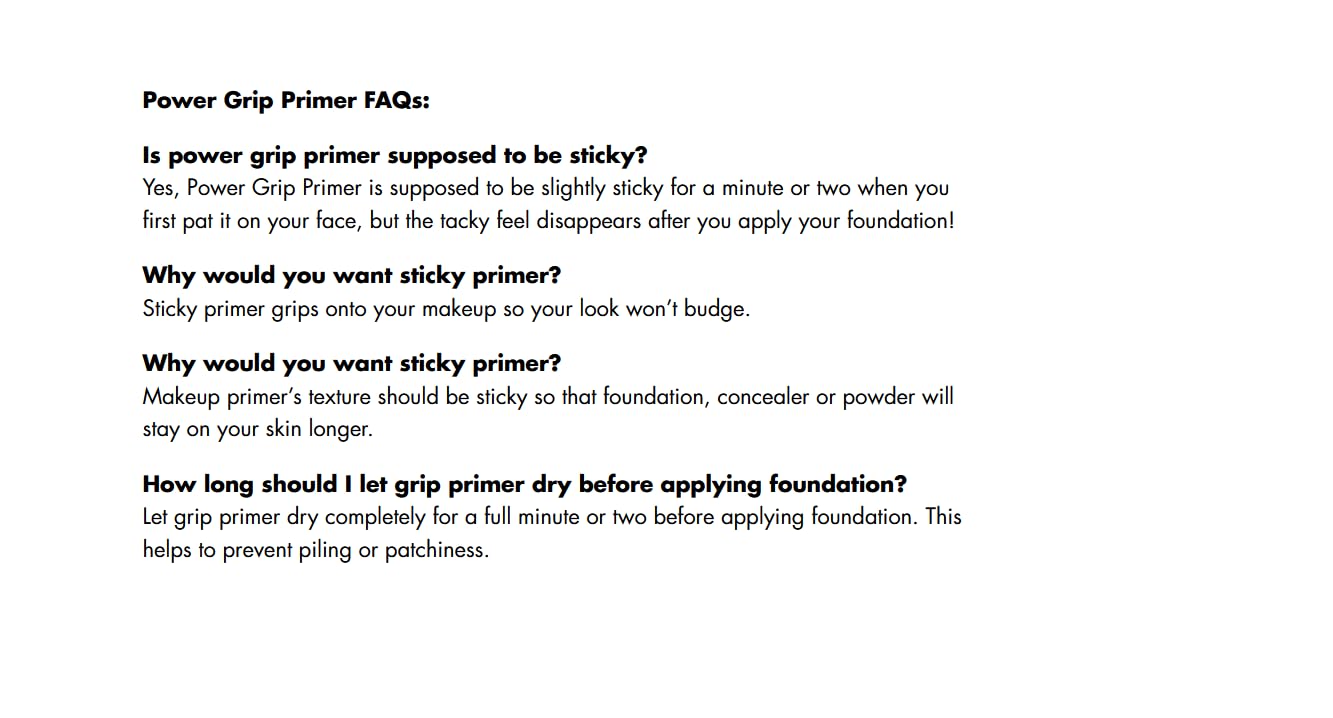 e.l.f. Power Grip Primer – Clear Gel | TRYTLION