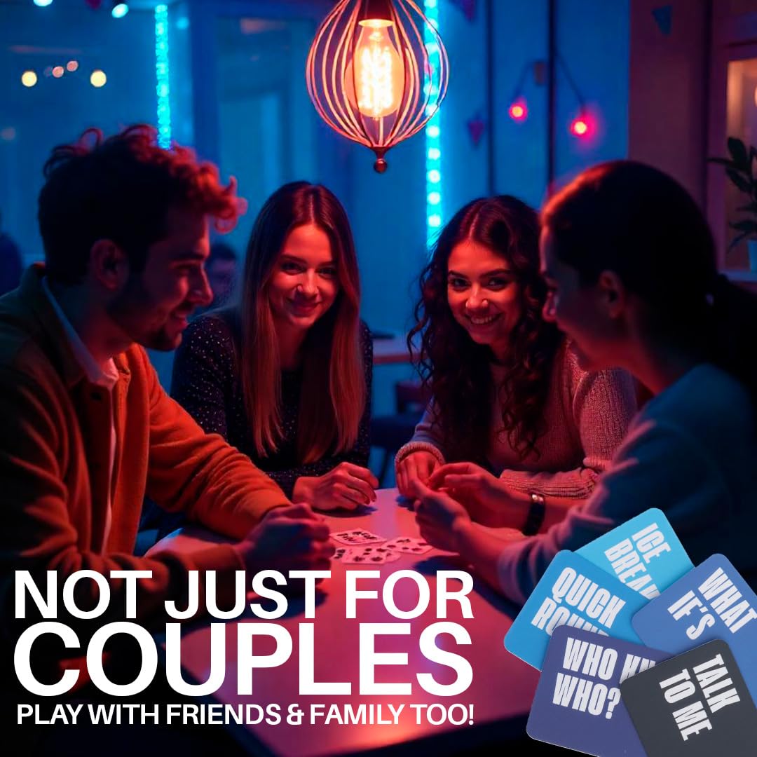 Why Don't We - 240 Conversation Starters for Couples - Get to Know Each Other Better. Fun Conversation Game for Couples, Couples Card Games, Games for Date Night