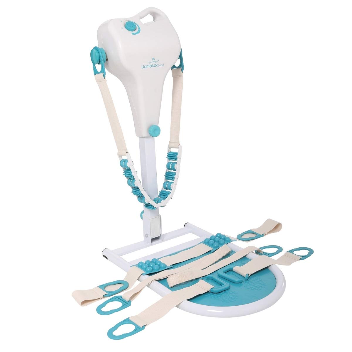 VibroMassager, VarioLux, Vibration Plate, 12 Speeds, 4 innovative AntiCellulite Bands, Silent Motor