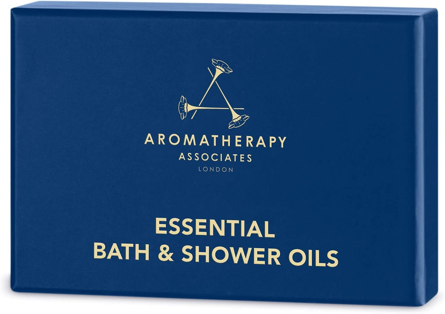 Aromatherapy Associates Essential Bath & Shower Oil Gift Collection (3 Count of 9ml) containing Deep Relax, De-Stress Muscle, Revive Morning, Hand Crafted Natural Blend