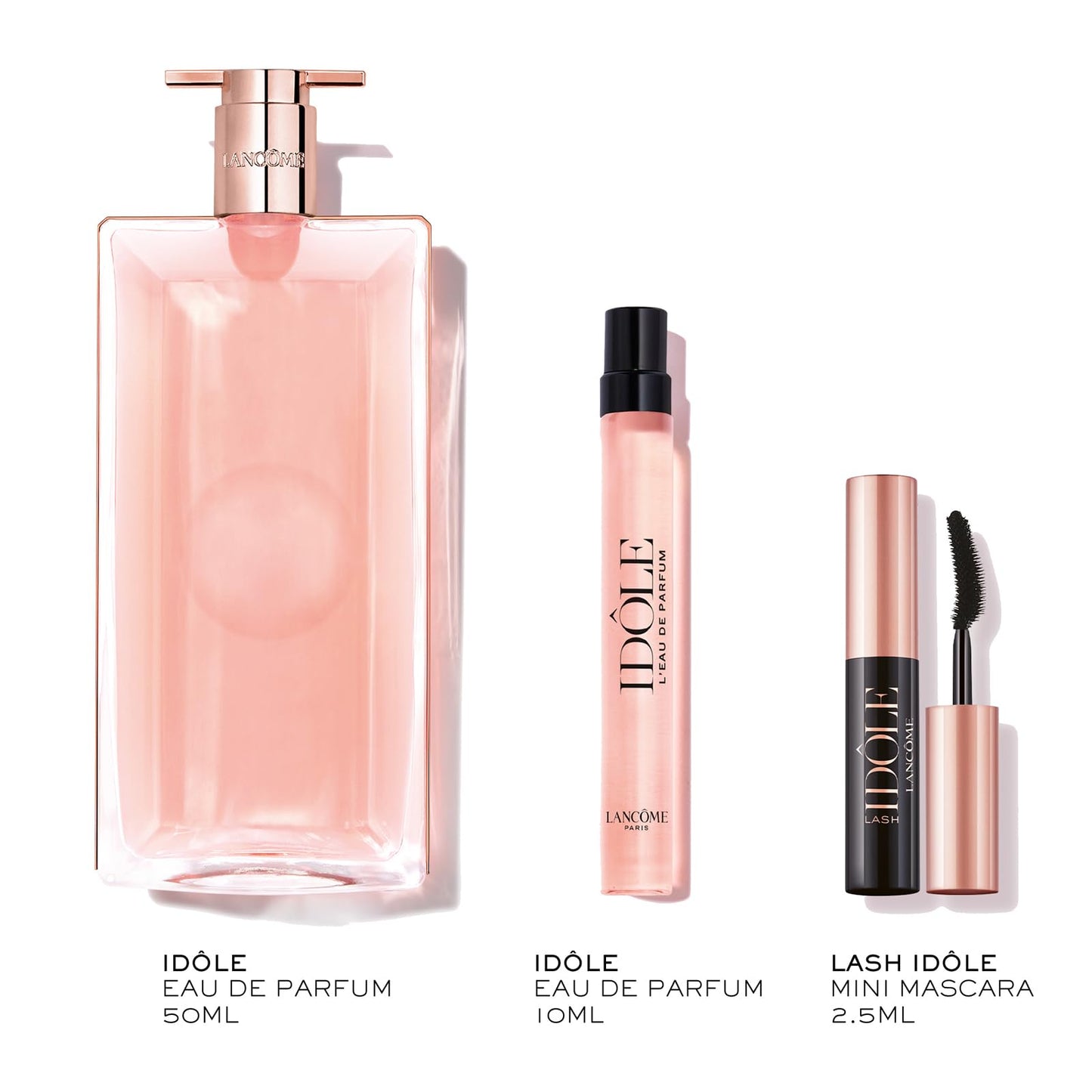 Lancome Idole Eau de Parfum 50ml Gift Set (Contains 50ml EDP, 10ml Travel Spray & 2.5ml Mascara)